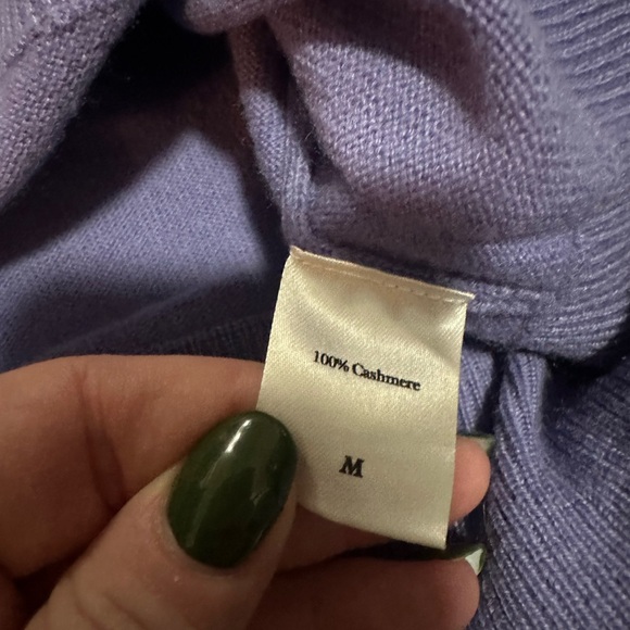 Sold N. Peal purple zip up sweater - Picture 8 of 10